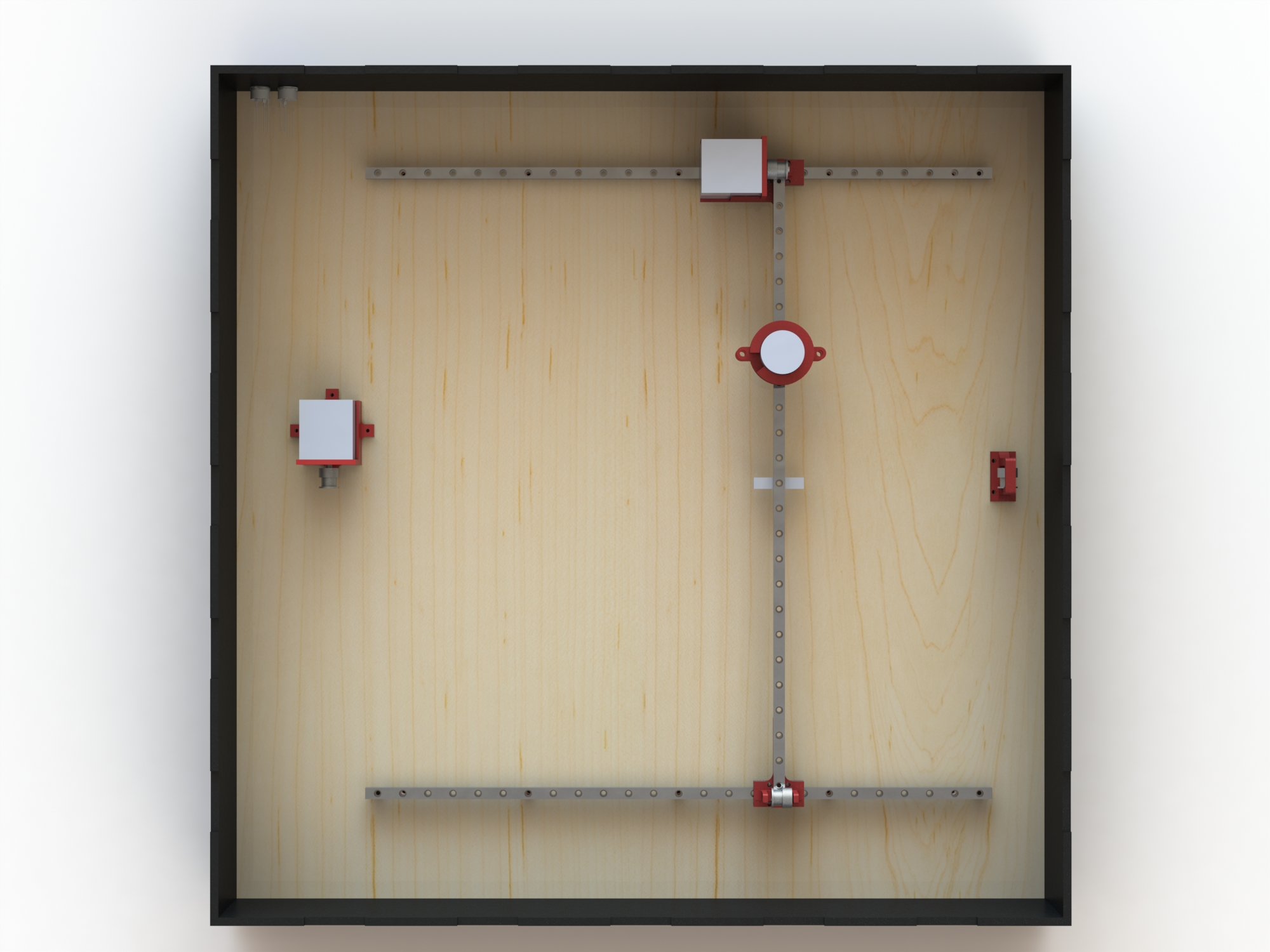 Gantry CAD top view