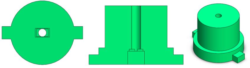 Detaching Mechanism - Blade Encap CAD