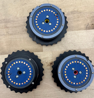 Three rotors