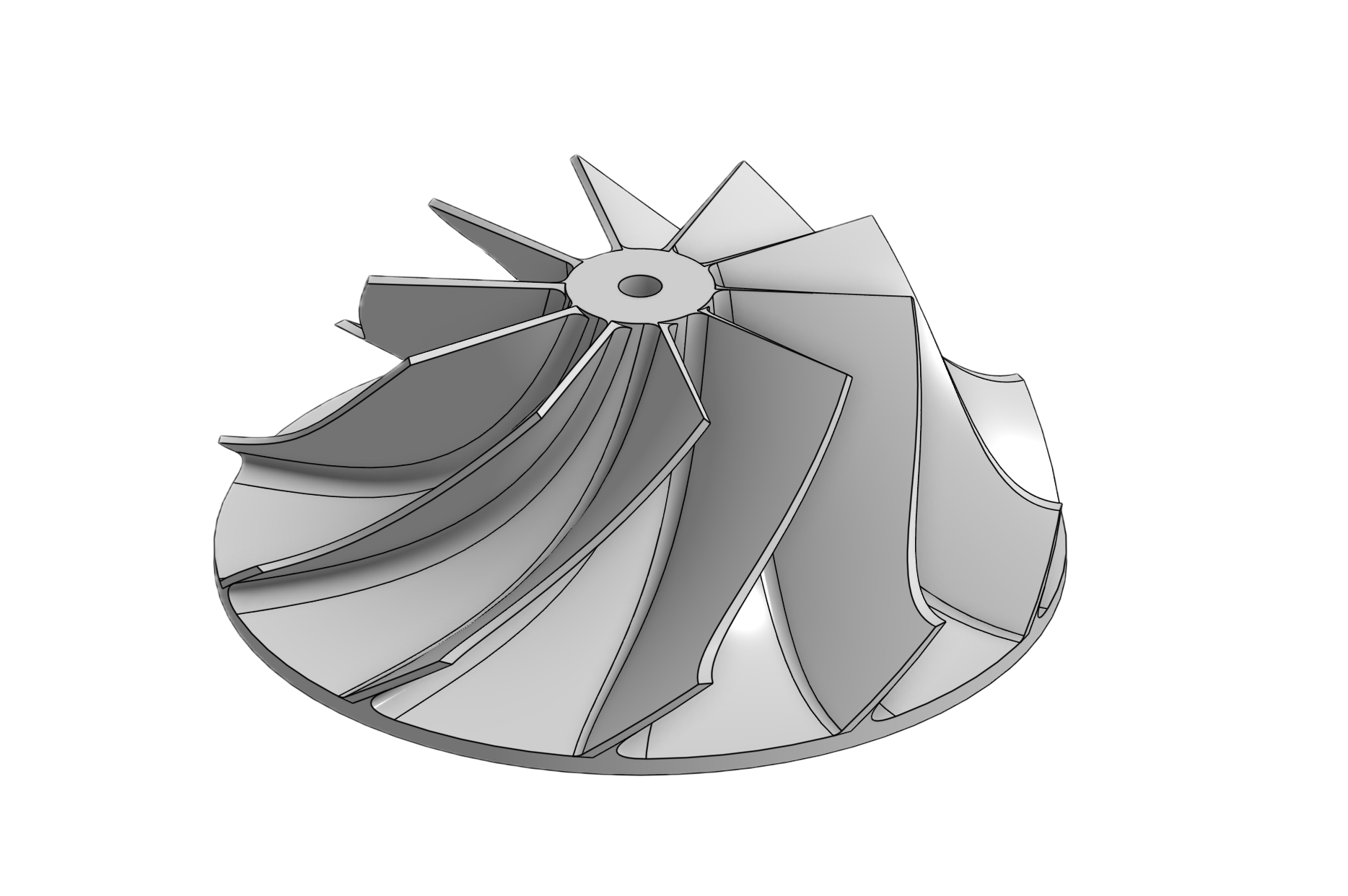 Mixed-Flow Impeller Design
