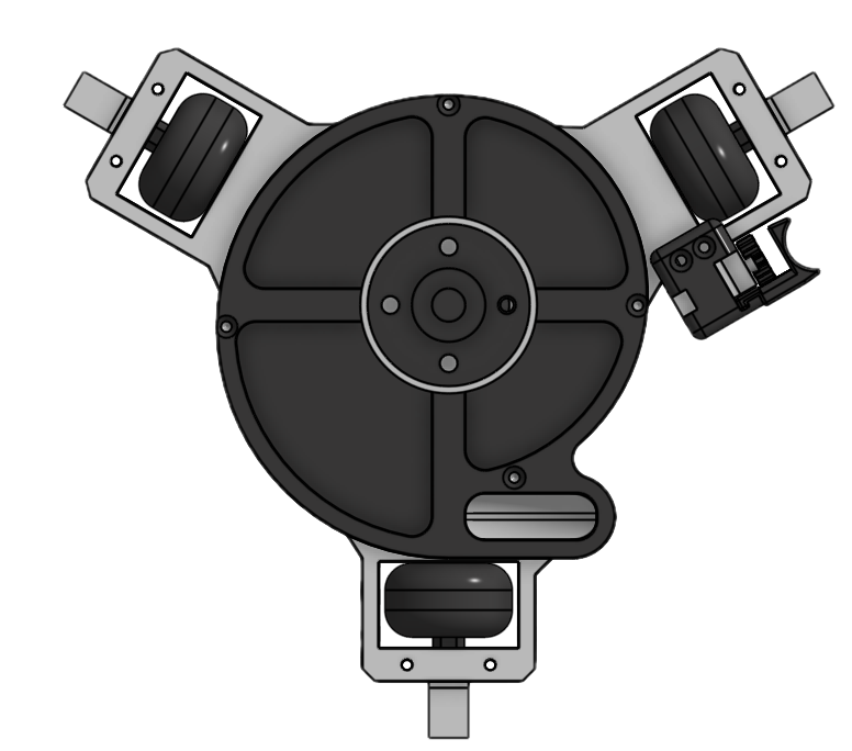 SCRIBBLZ Robot Overhead View